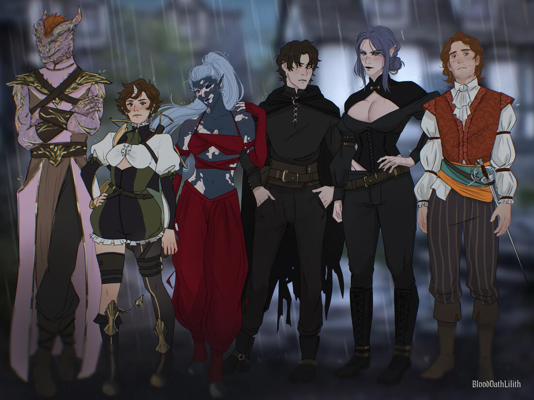 Curse of Strahd - My DND party. 2025.